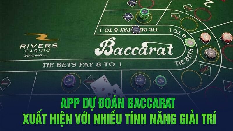 App dự đoán Baccarat xuất hiện với nhiều tính năng giải trí